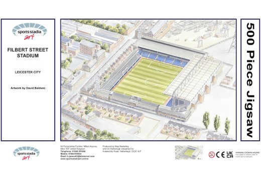 Filbert Street Stadium Fine Art Jigsaw Puzzle - Leicester City FC